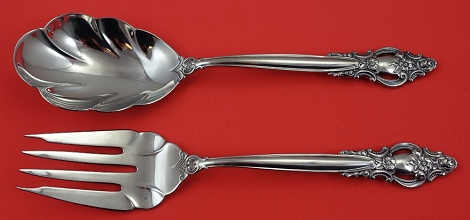 Salad Serving Set stainless 9
